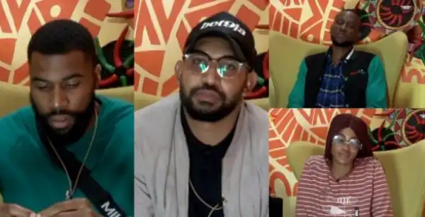 BBNaija 2019: Mike, Jeff, Omashola, and Tacha nominated for eviction